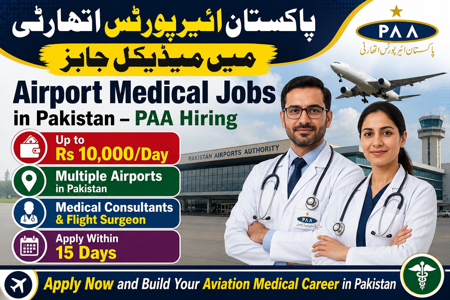 Airport Medical Jobs in Pakistan