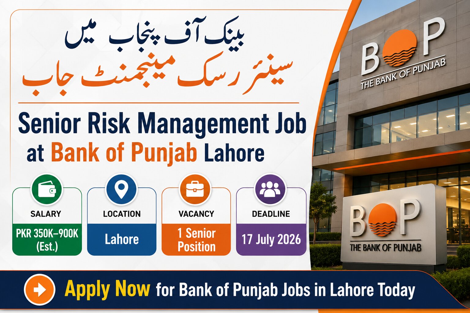 Bank of Punjab Jobs