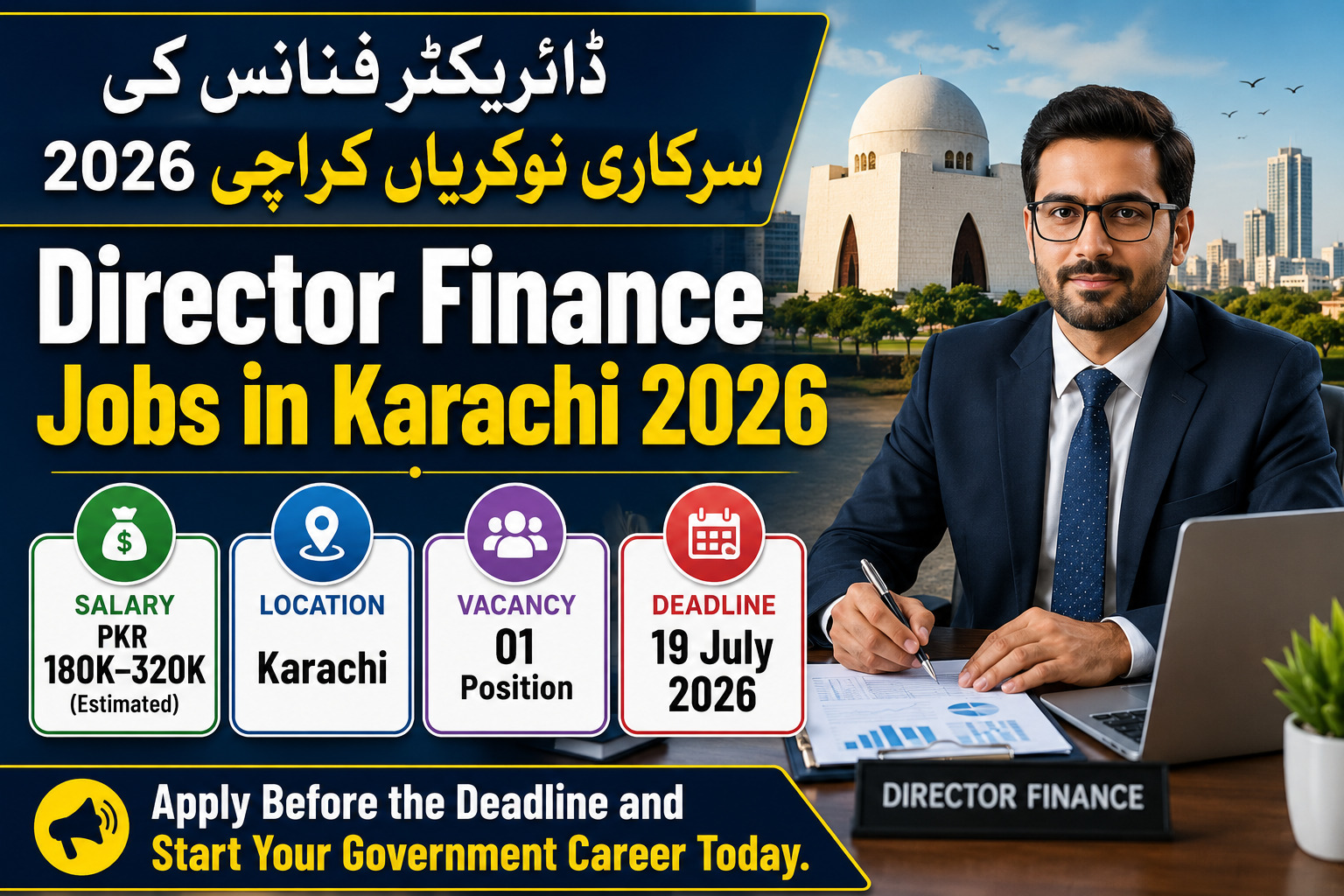 Director Finance Jobs in Karachi