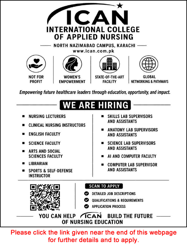 Faculty Jobs in Karachi